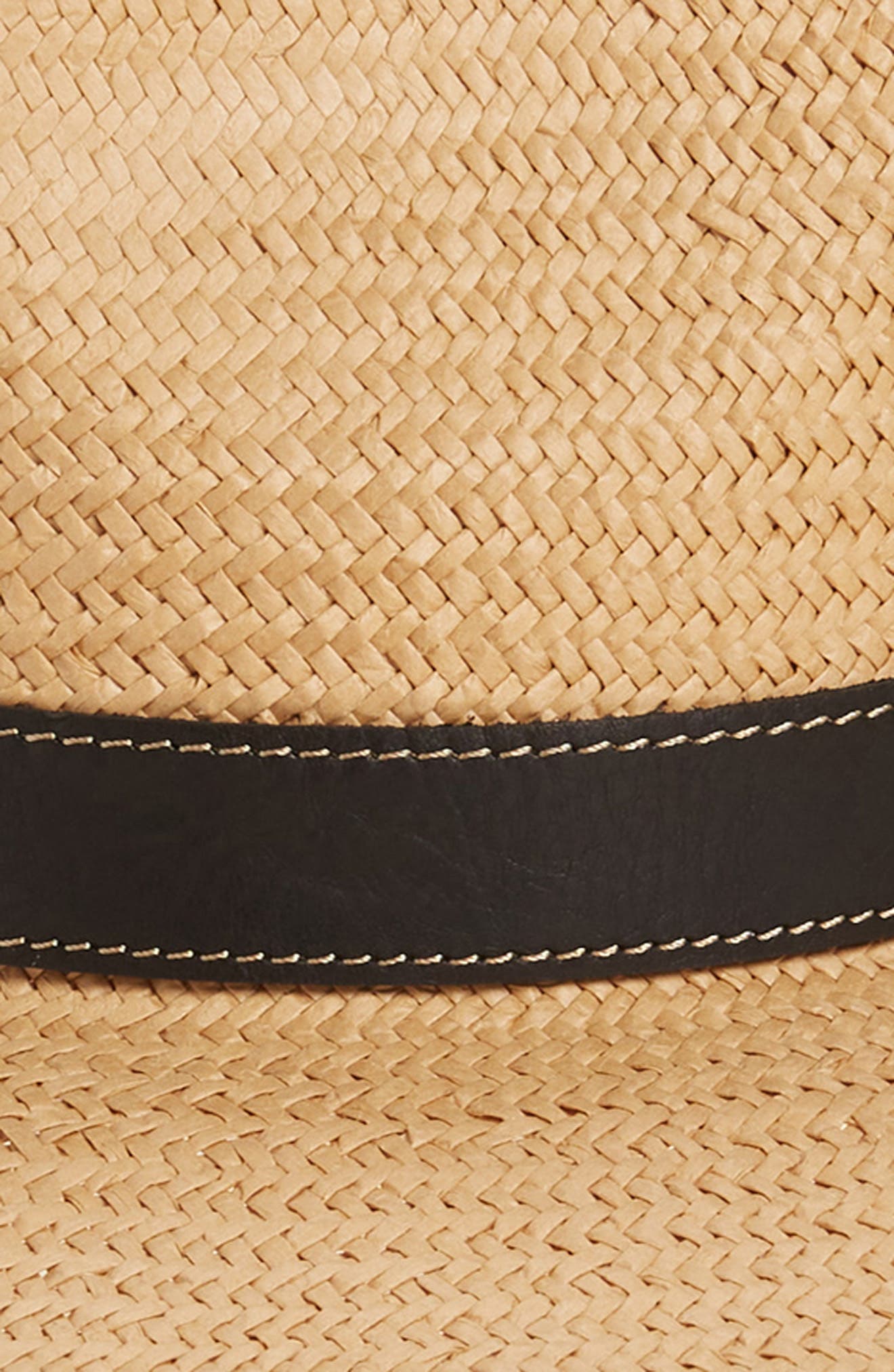 Madewell Wide Brim Straw Fedora Hat (Women) | Nordstromrack