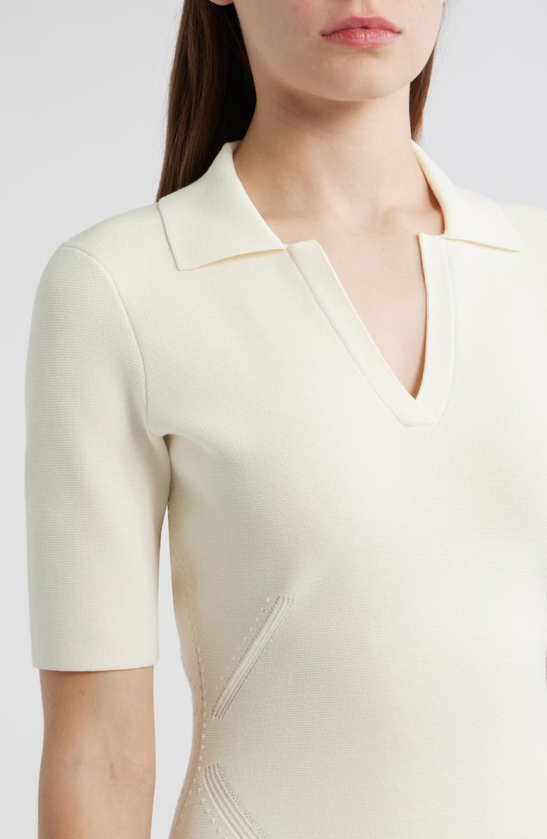 BOSS Felita Fit & Flare Sweater Dress, Alternate, color, 