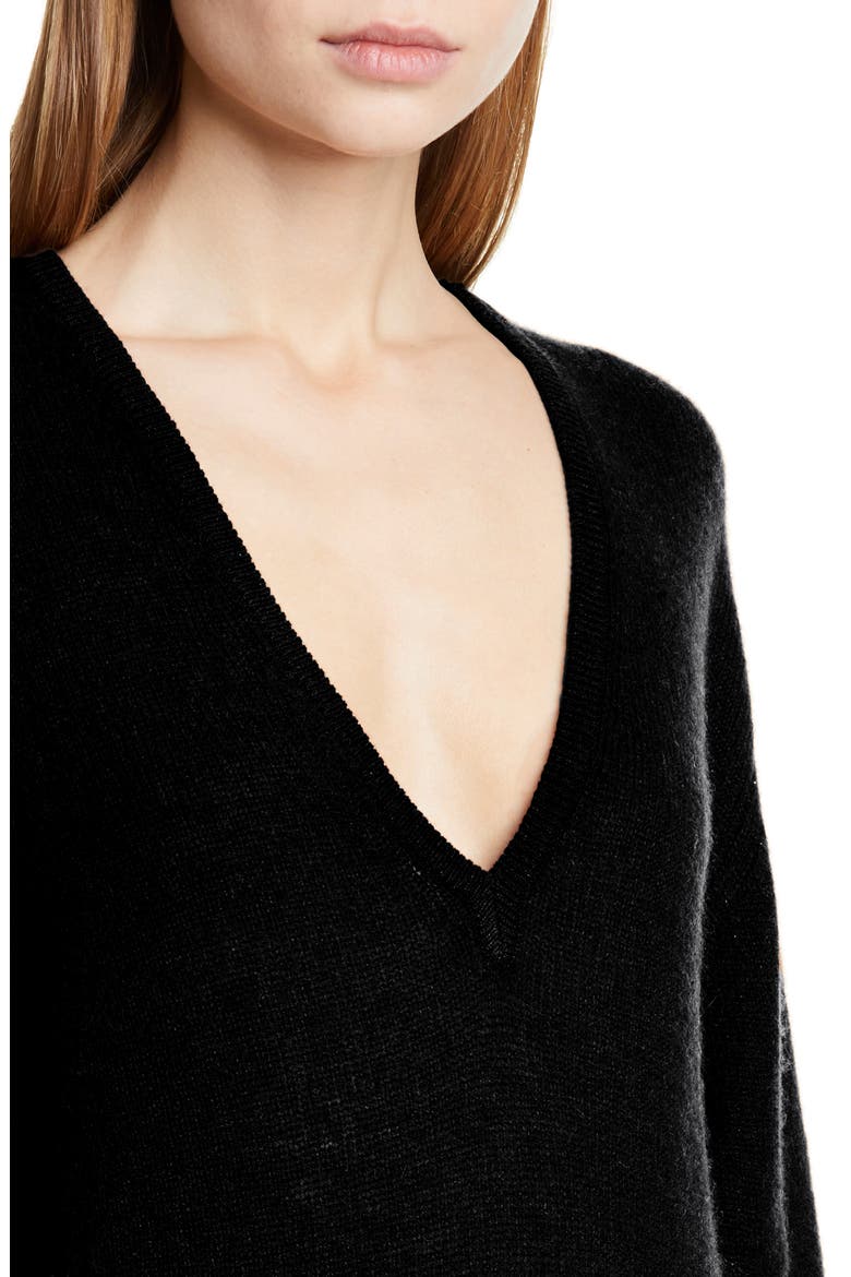 Sam Cashmere Sweater, Alternate, color, BLACK