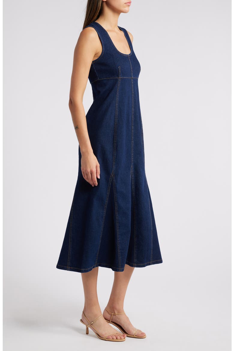 Minna Denim Dress, Alternate, color, RINSE INDIGO