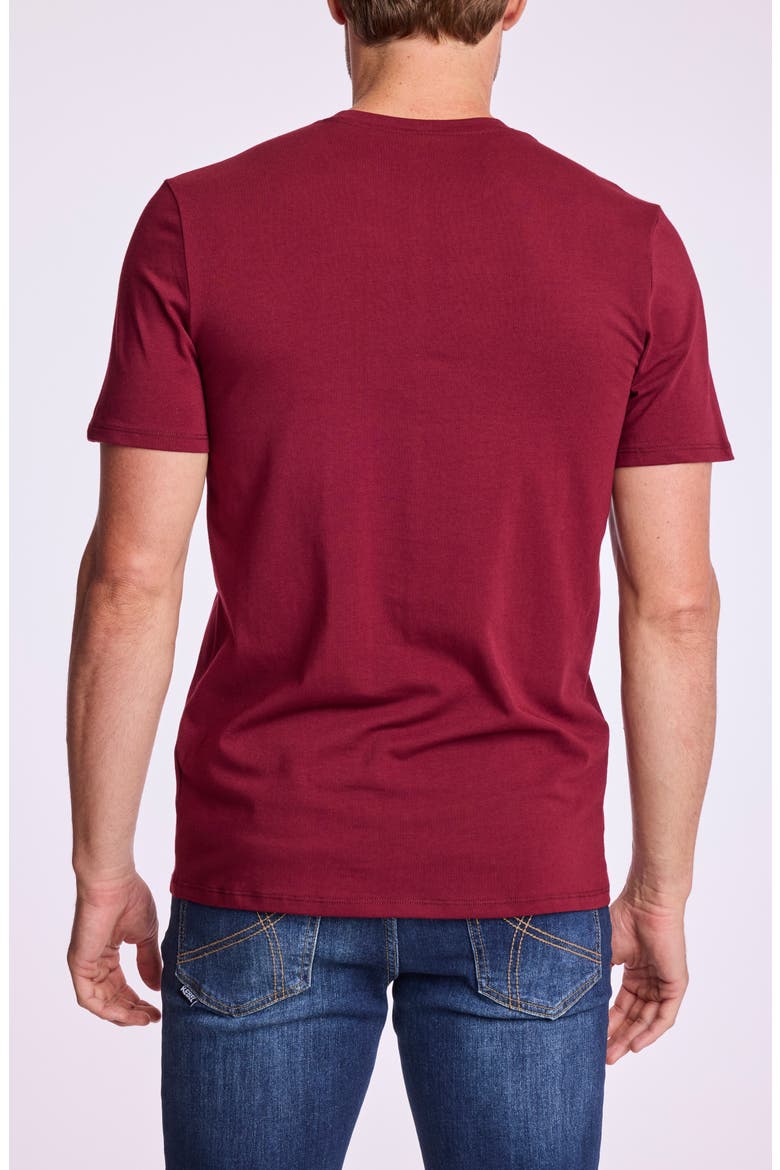 Lucas Crewneck T-Shirt, Alternate, color, WINE