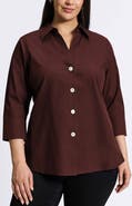 Foxcroft Paityn Non-Iron Button-Up Shirt