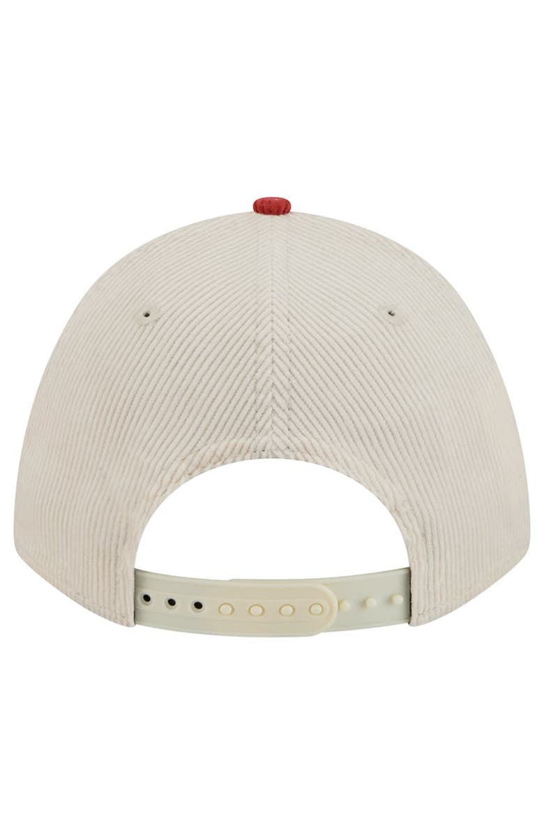 New Era Men's New Era Garnet/Cream South Carolina Gamecocks Arch Two-Tone Corduroy 9FORTY A-Frame Adjustable Hat, Alternate, color, Garnet