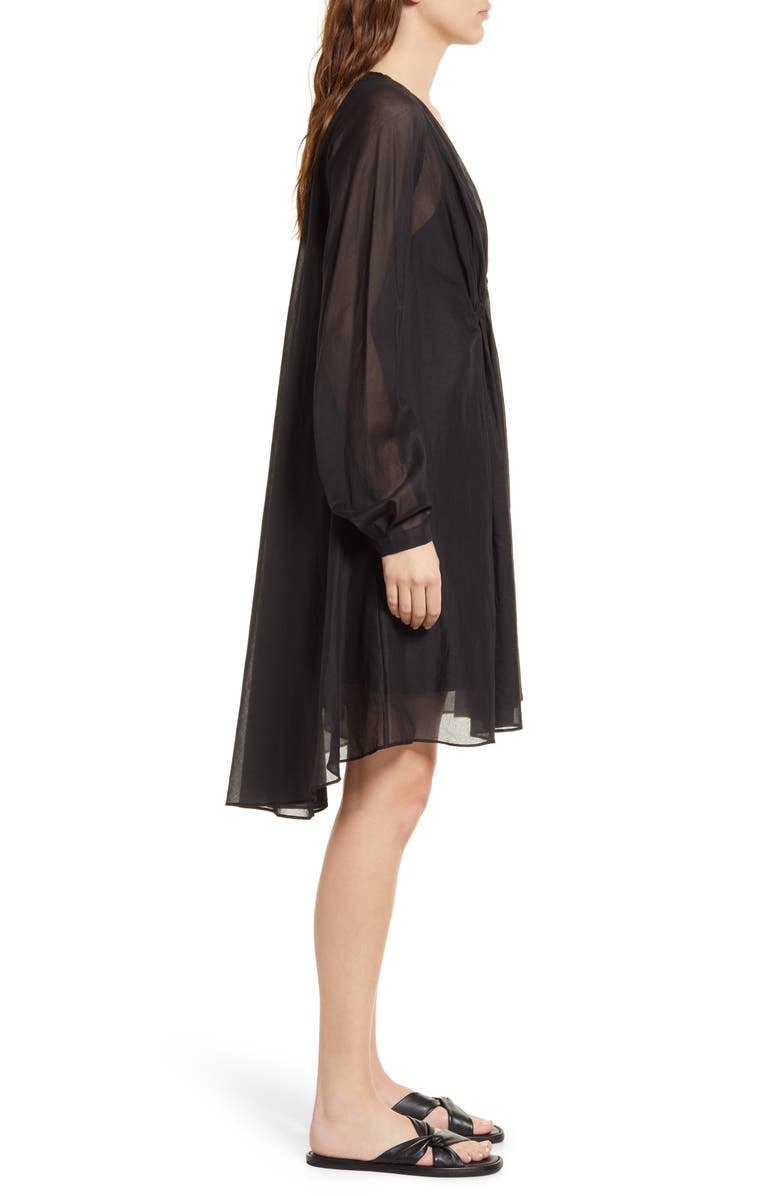 Closed Long Sleeve Cotton Dress, Alternate, color, 
