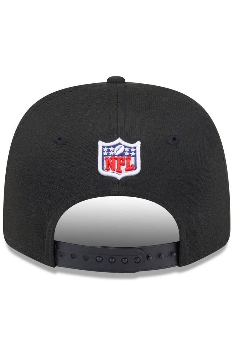 New Era Men's New Era Black San Francisco 49ers 2025 Rivalries Collection Sideline 9SEVENTY Adjustable Hat, Alternate, color, Black