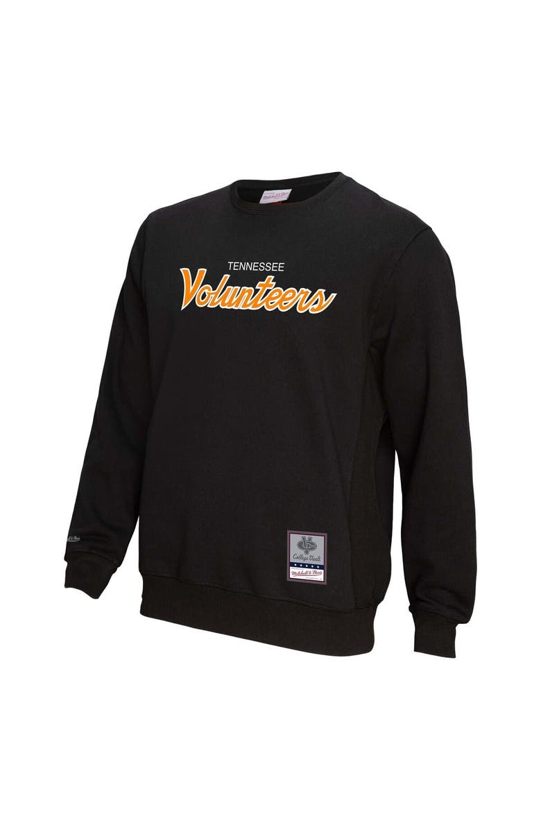 Mitchell & Ness Men's Mitchell & Ness Black Tennessee Volunteers Elite Script Pullover Sweatshirt, Alternate, color, Black