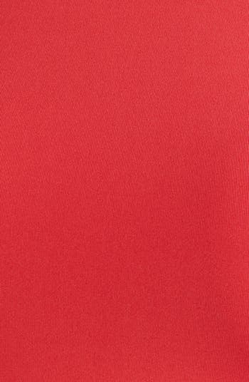 Lace Inset Long Sleeve Midi Dress