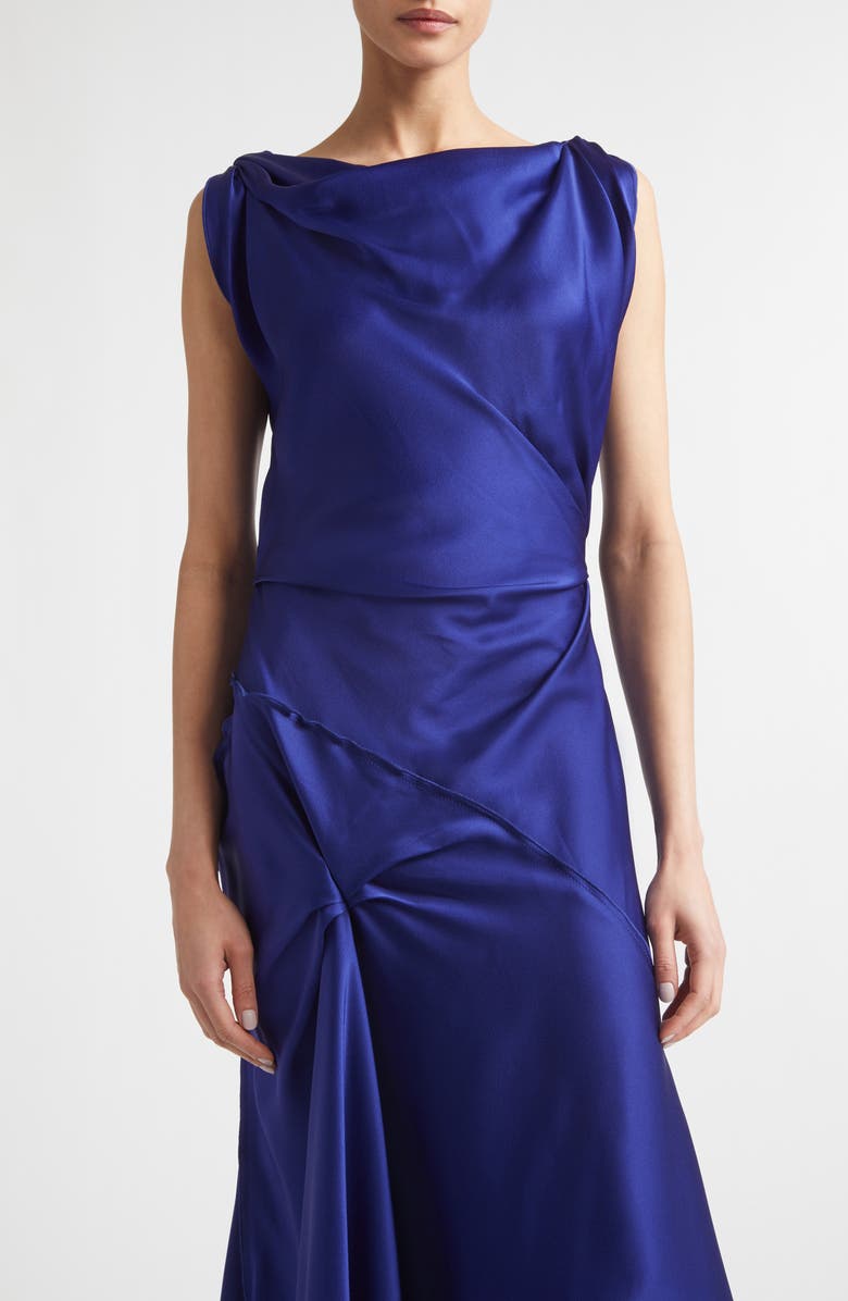 Victoria Beckham Posy Midi Dress, Alternate, color, 