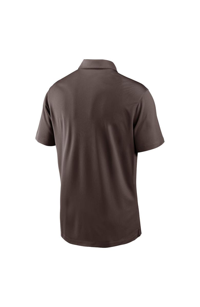 Nike Men's Nike Brown San Diego Padres Diamond Icon Franchise Performance Polo, Alternate, color, 