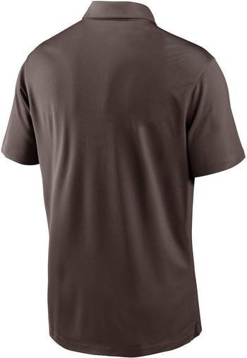 Men's Nike Brown San Diego Padres Diamond Icon Franchise Performance Polo