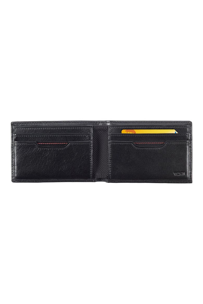 Delta ID Lock Shielded Slim Single Billfold, Alternate, color, BLACK