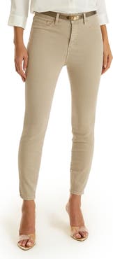 The Noli Shop Nina Cropped Skinny Jean