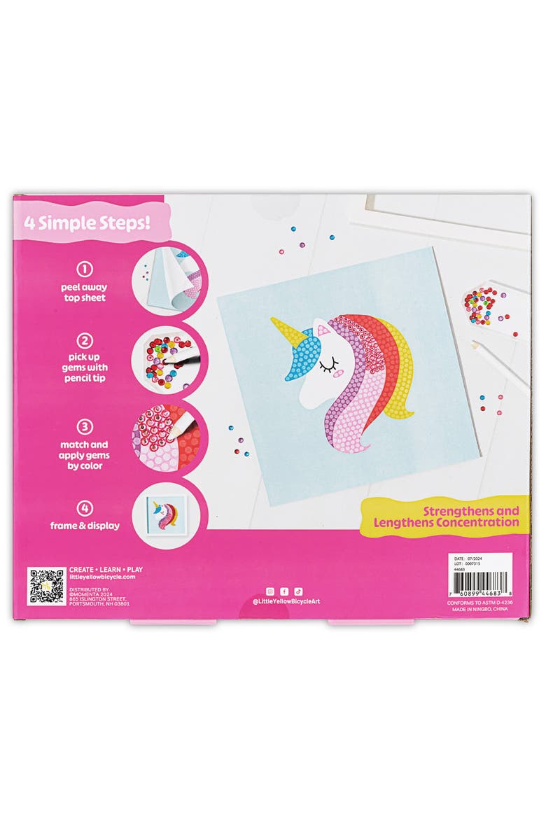 Bicycle Ice Cream & Unicorn Gem Art Kit 800+ Pc Set,6+, Alternate, color, Multicolored