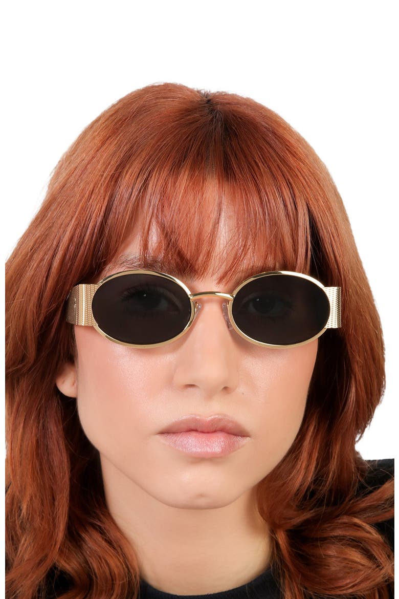 Belle Meade Sunglasses, Alternate, color, Gold Havana / Grey