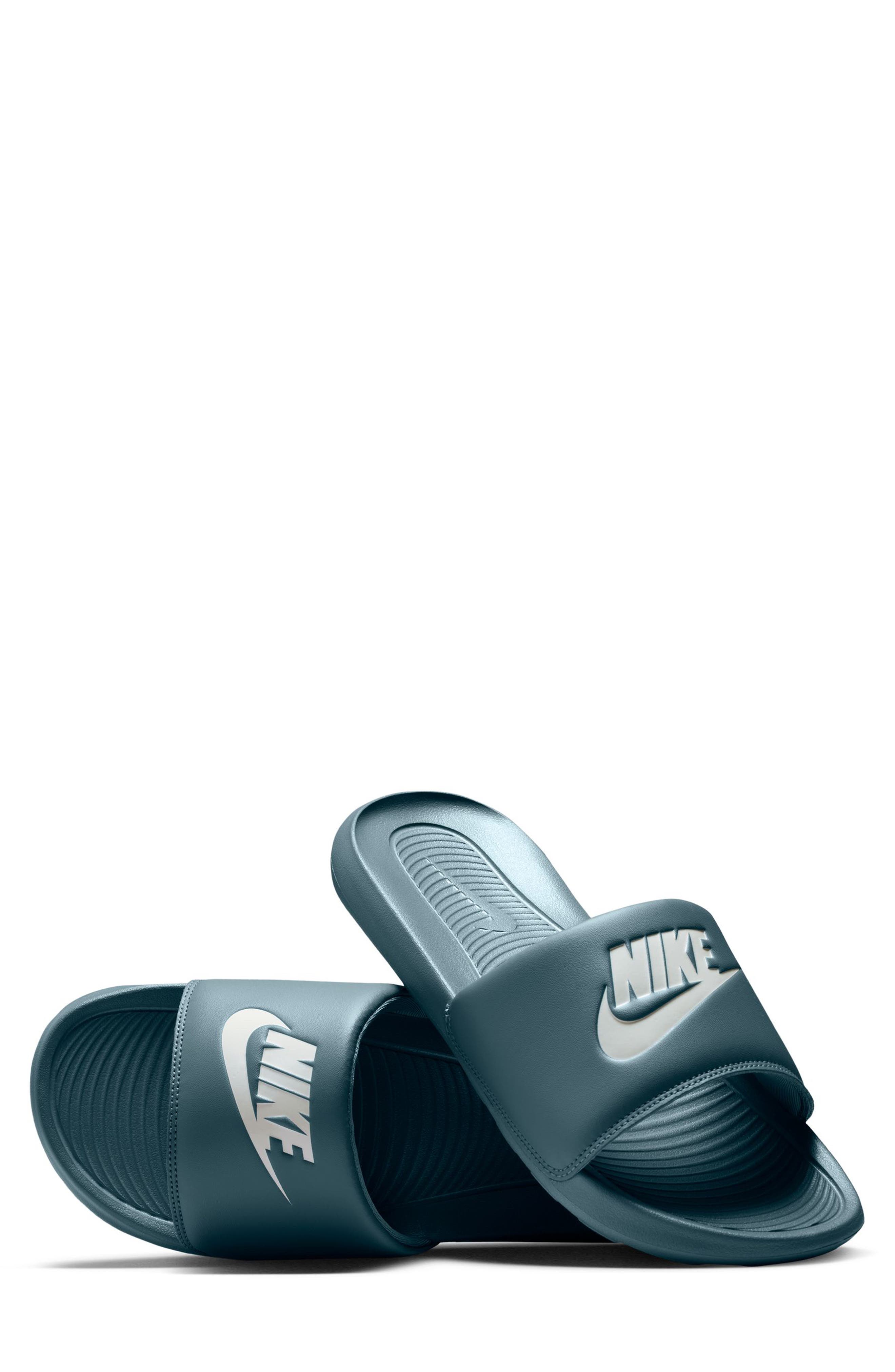 Victori One Sport Slide, Alternate, color, MINERAL SLATE/ COCONUT MILK