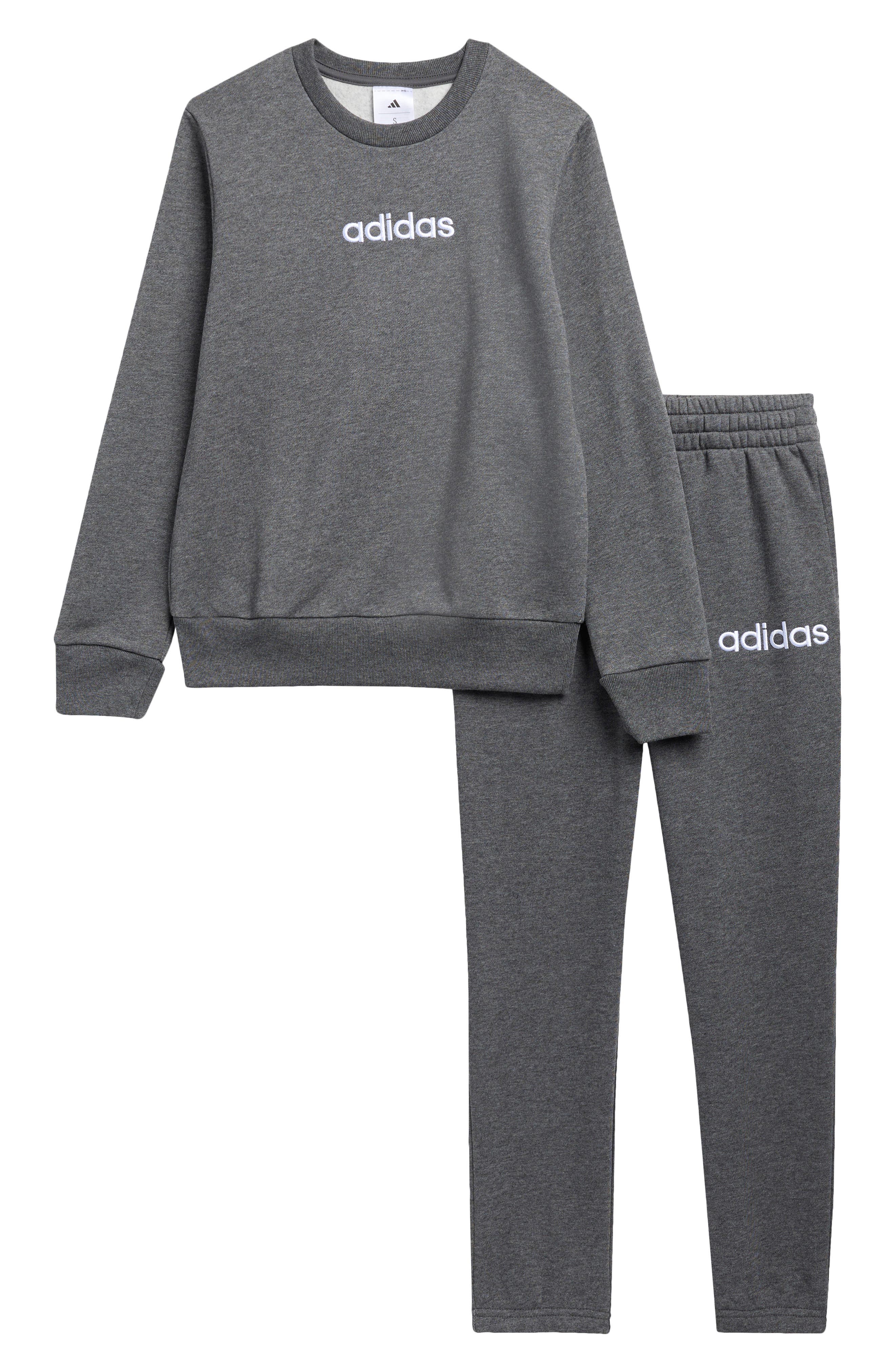 Kids' Linear Fleece Sweatshirt & Joggers Set