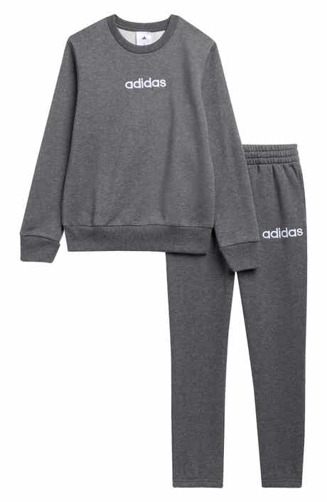 Kids' Linear Fleece Sweatshirt & Joggers Set