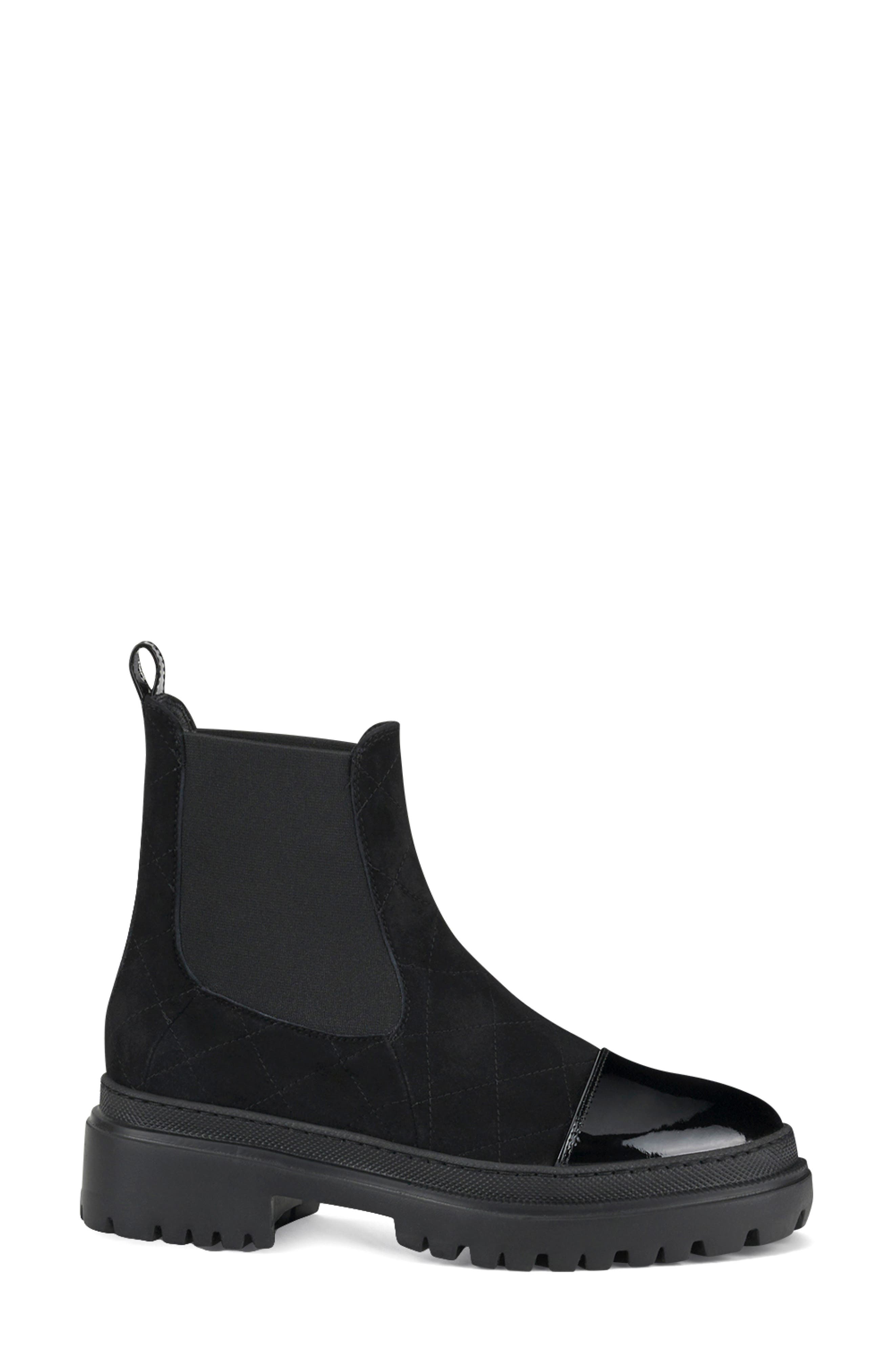 Mary Beat Chelsea Boot, Alternate, color, NERO-NERO-NERO