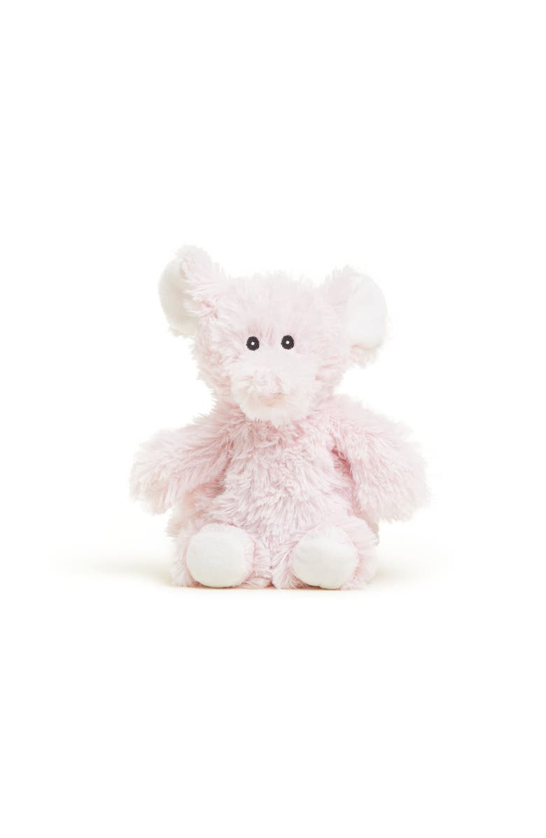 Warmies Elephant Junior Plush Toy, Alternate, color, Light Pastel Pink