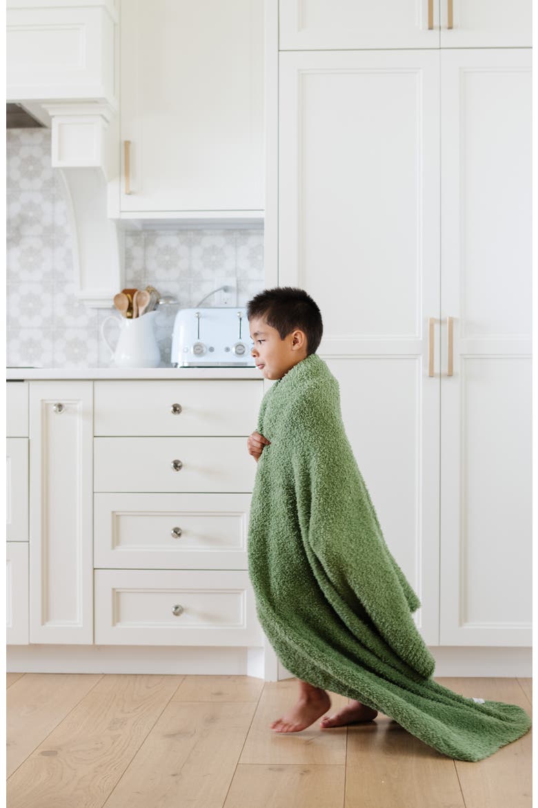 Bamboni Toddler Blanket, Alternate, color, OLIVE