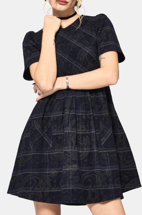 Plaith Mini Smock Dress