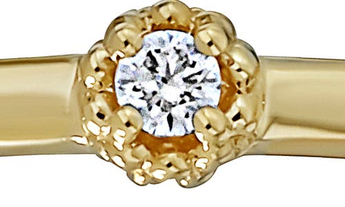 Bony Levy Mykonos 18k Yellow Gold Diamond Stackable Ring In 18k Yellow Gold