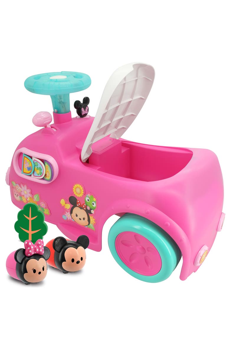 Zoom n' Go Activity Ride-On Minnie Mouse Disney Vehicle, Alternate, color, Pink