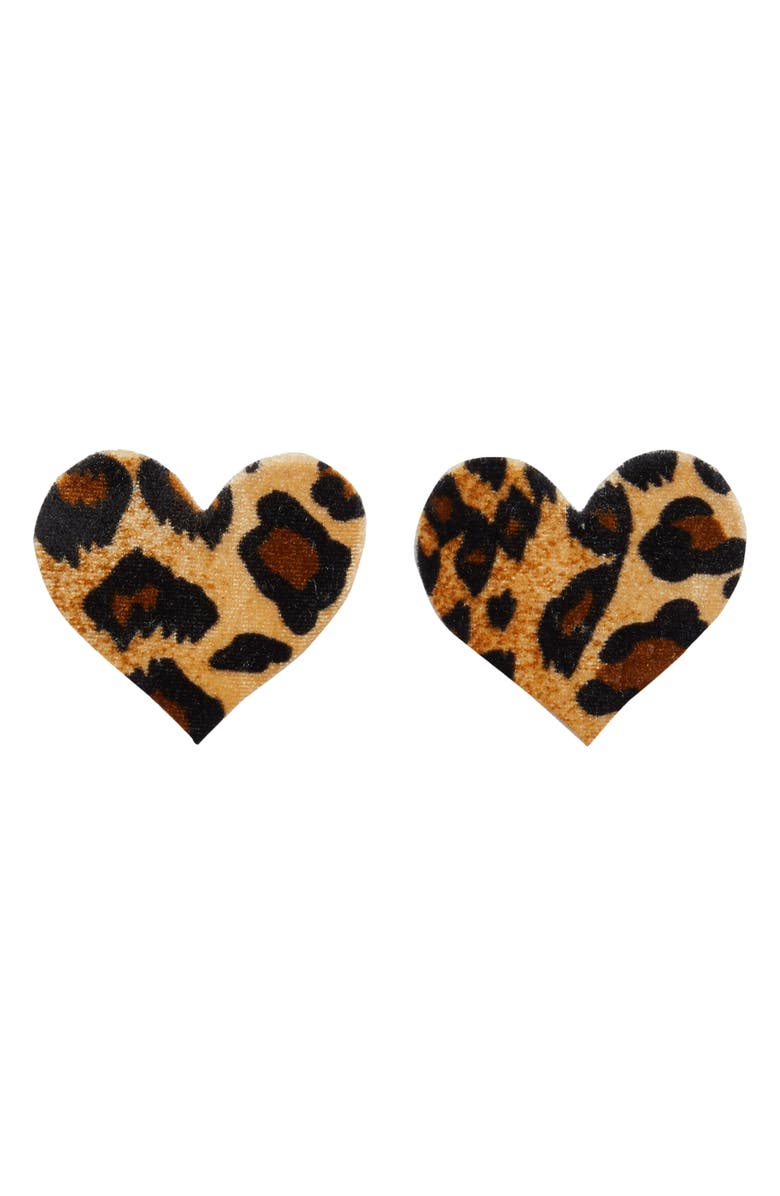 Nippies Bristols 6 Nippies by Bristols Six Animal Print Nipple Covers, Main, color,