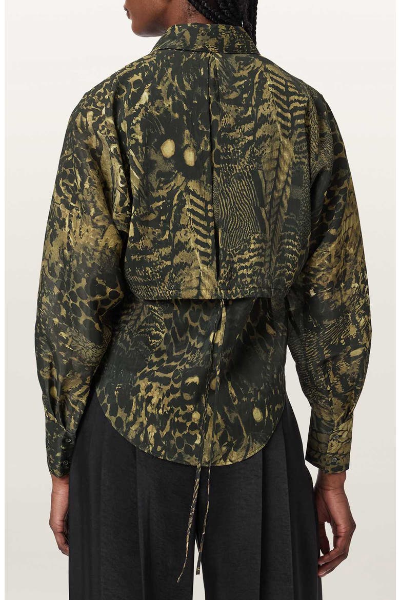 Cory Long Sleeve Shirt, Alternate, color, BLIXA KHAKI GREEN