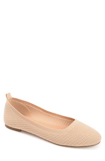 Journee Collection Tru Comfort Foam Maryann Flat In Beige