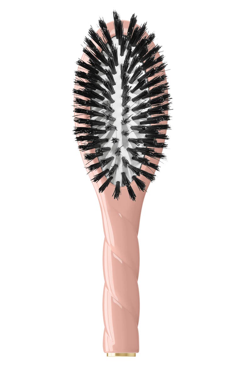 N.01 The Small Shine & Care Hairbrush, Main, color, POWDER PINK