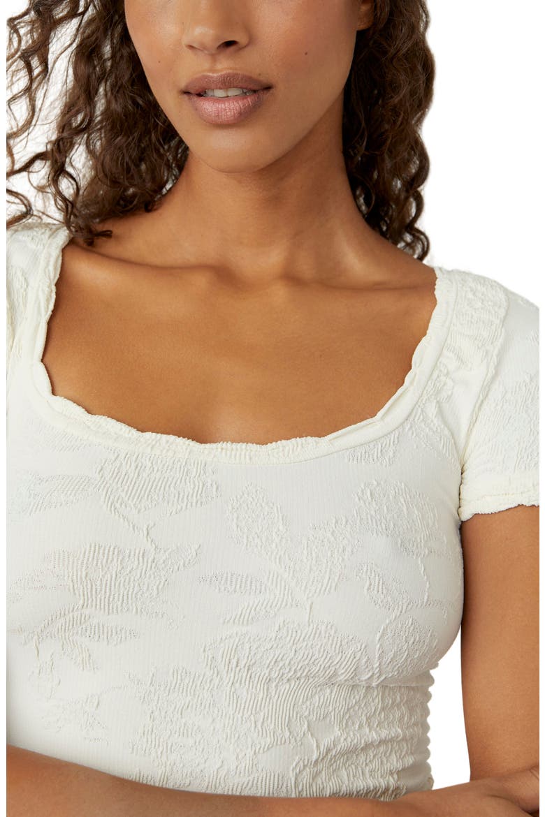 Send Love Top, Alternate, color, IVORY