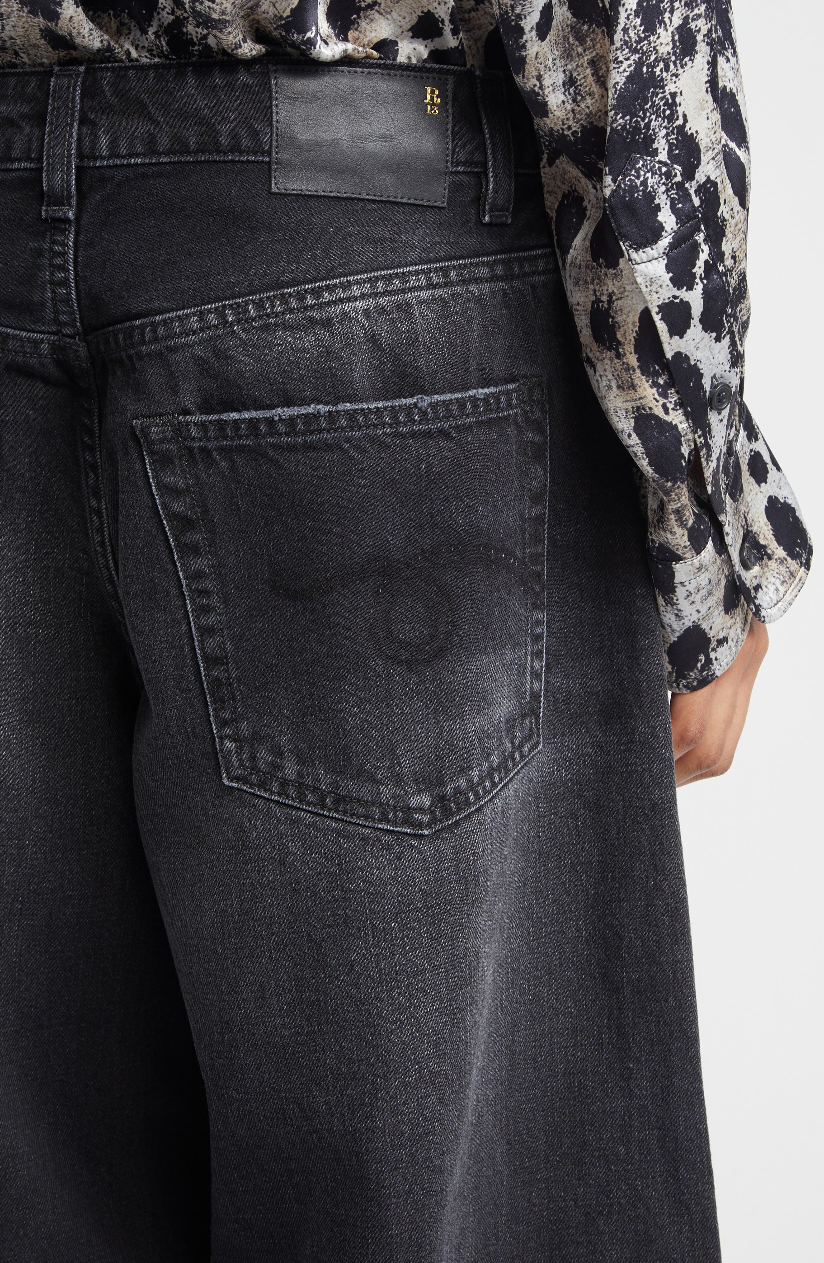 Nico Wrap Wide Leg Jeans (Women) | Nordstrom