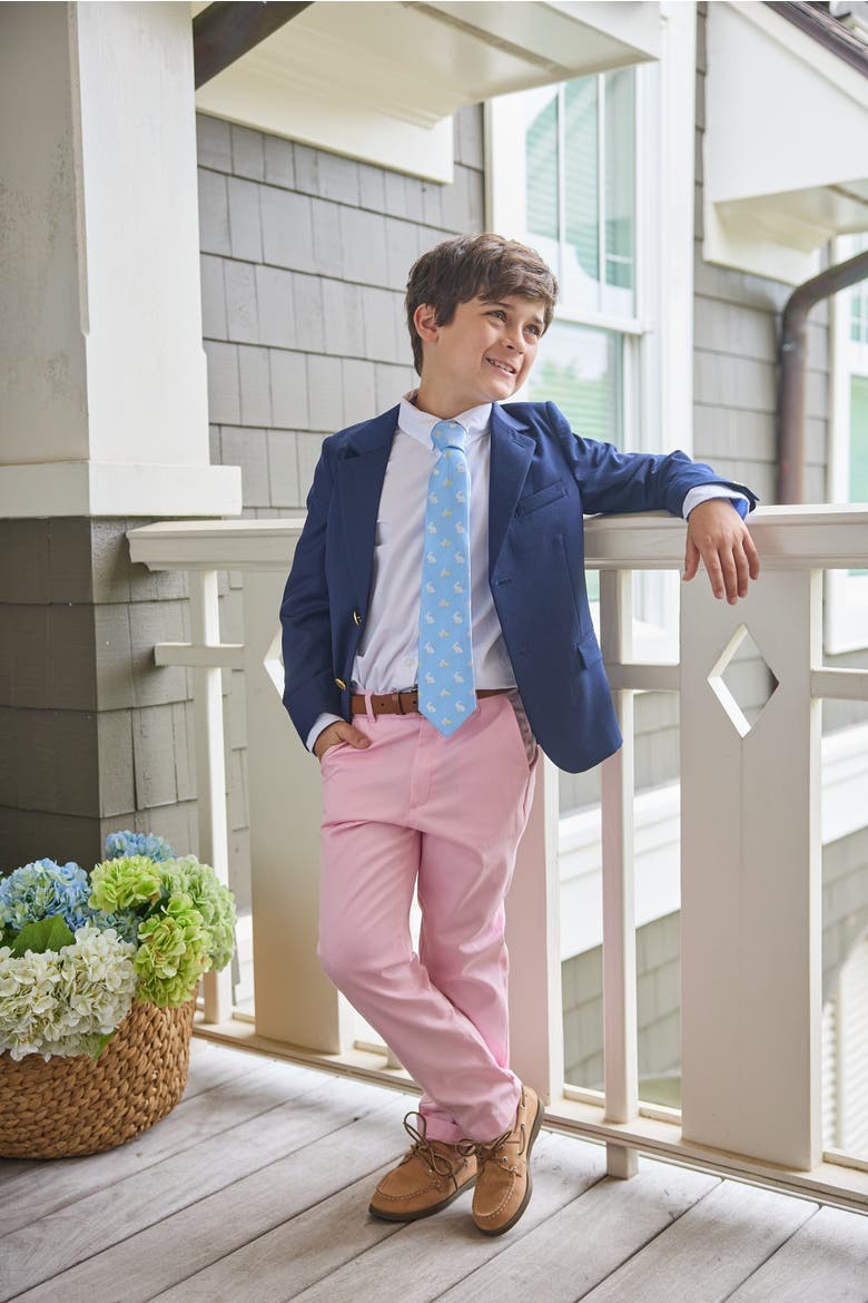 Kids' Neck Tie, Alternate, color, Bunny
