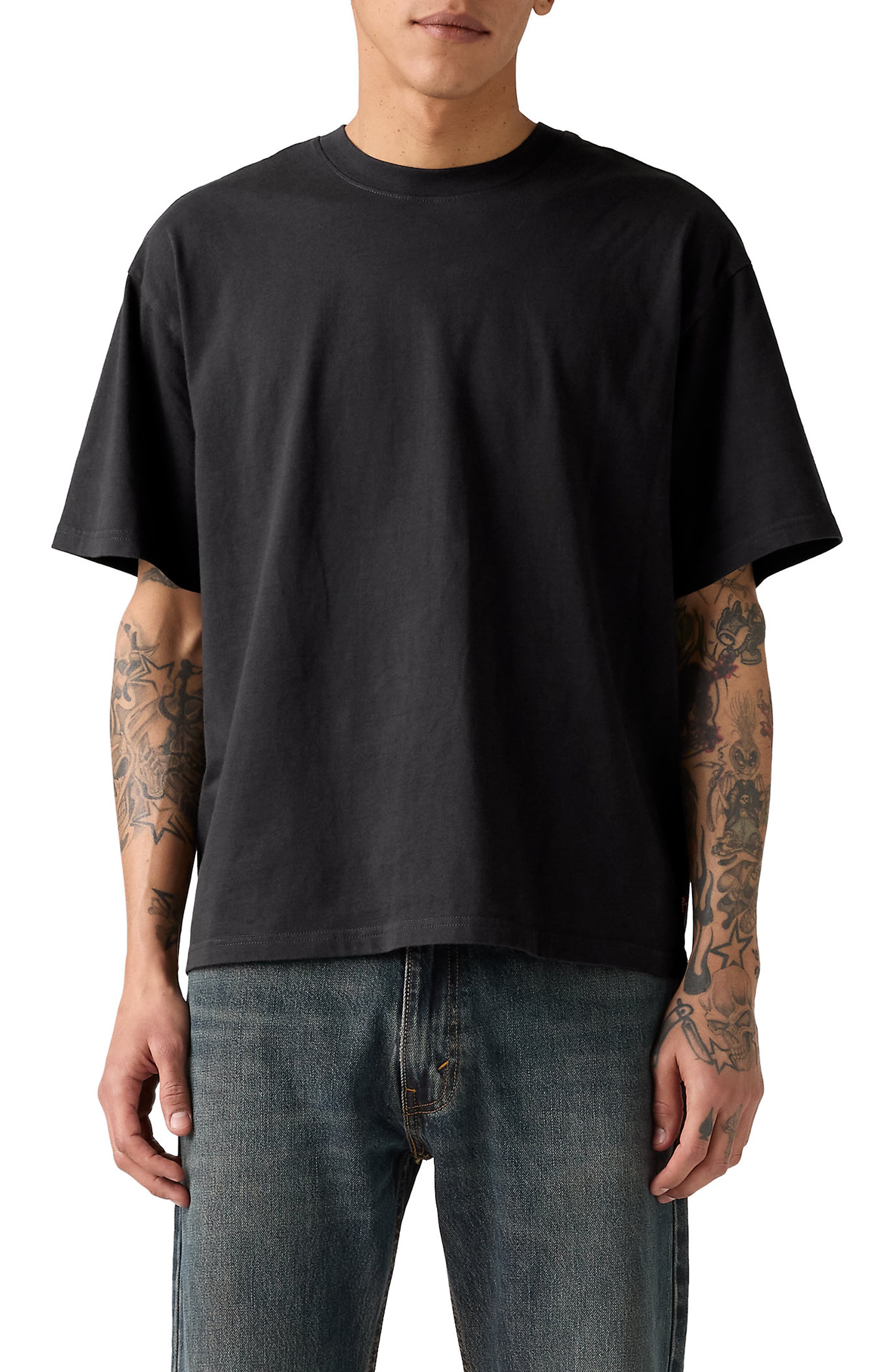 Levi's® Boxy Crop Cotton T-Shirt