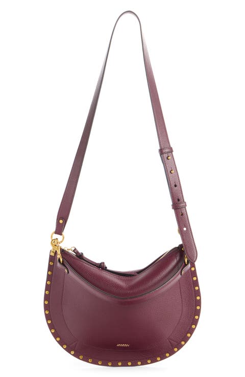 Oskan Soft Zipped Leather Crossbody Bag