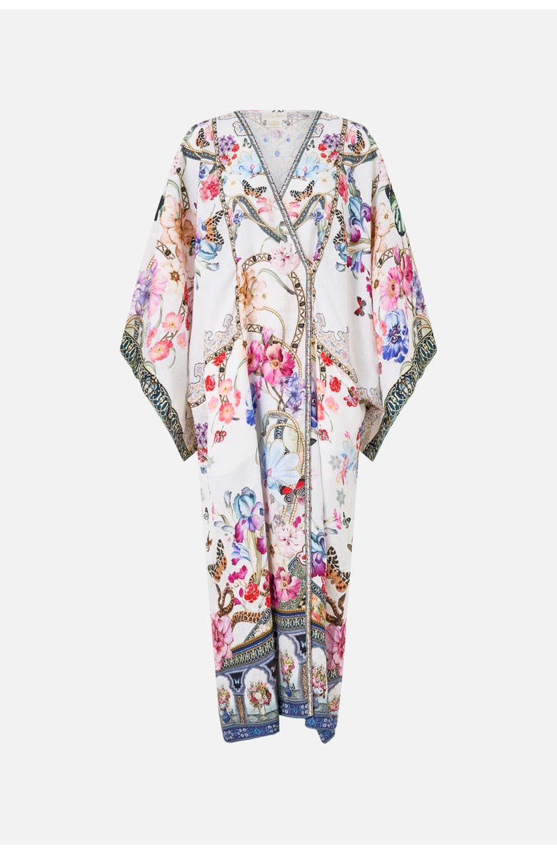 Camilla Panelled Wrap Kaftan Monserrate Magic, Main, color, 