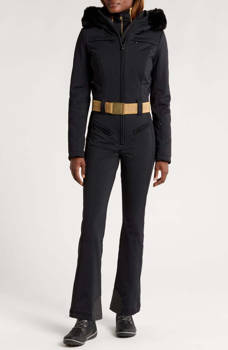 Goldbergh Parry Waterproof Snowsuit with Faux Fur Trim, Alternate, color, 