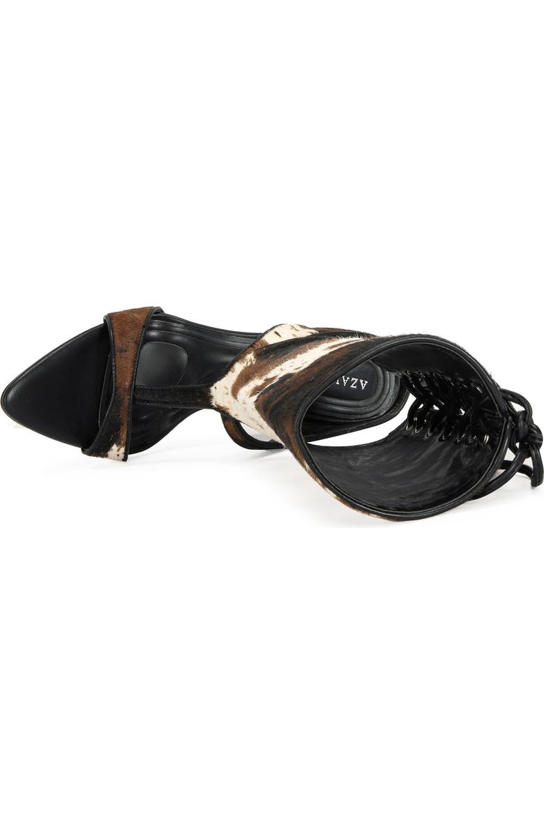 AZALEA WANG Boudier Faux Calf Hair Sandal, Alternate, color,