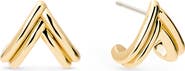 Ana Luisa Gold Stud Earrings - Karessa