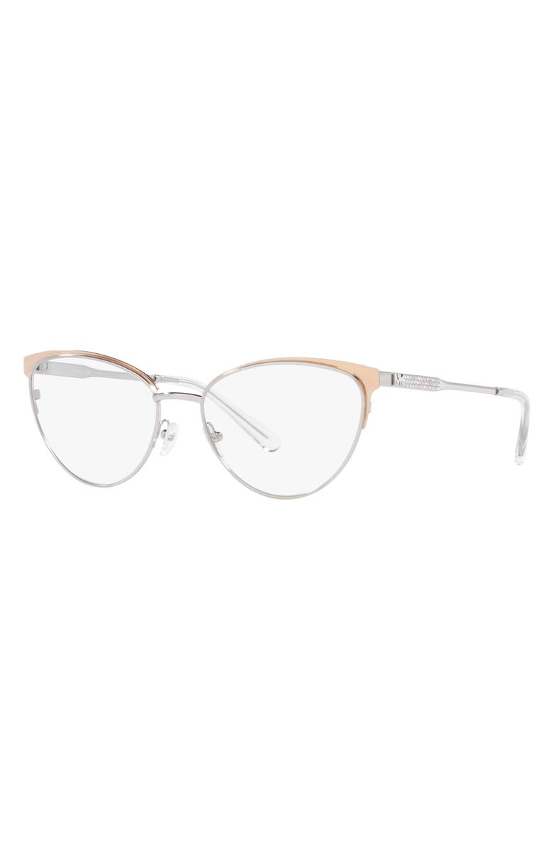 Michael Kors Marsaille 55mm Cat Eye Optical Glasses, Alternate, color, 