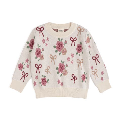 Rose Bow Sweater