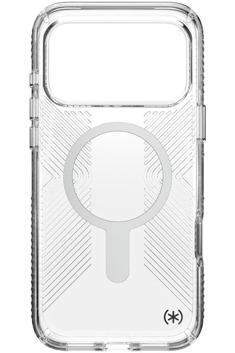 Presidio Perfect Clear Grip Case with ClickLock for Apple iPhone 17 Pro Max, Alternate, color, CLEAR