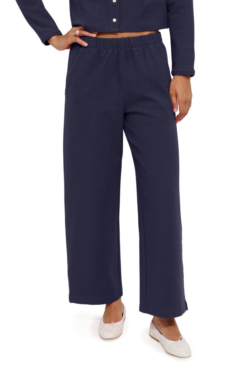Coco Sport Pants, Main, color, NAVY NIGHT