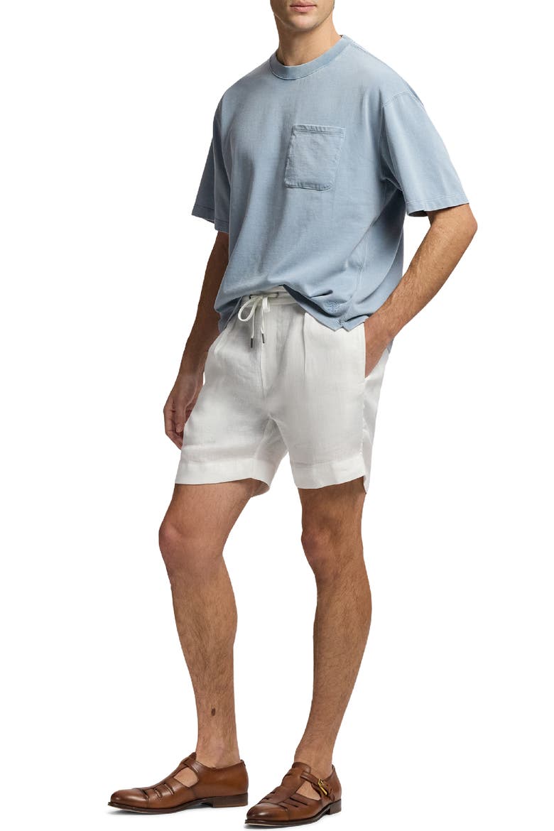 Oversize Vintage Cotton Jersey Pocket T-Shirt, Alternate, color, BLUE