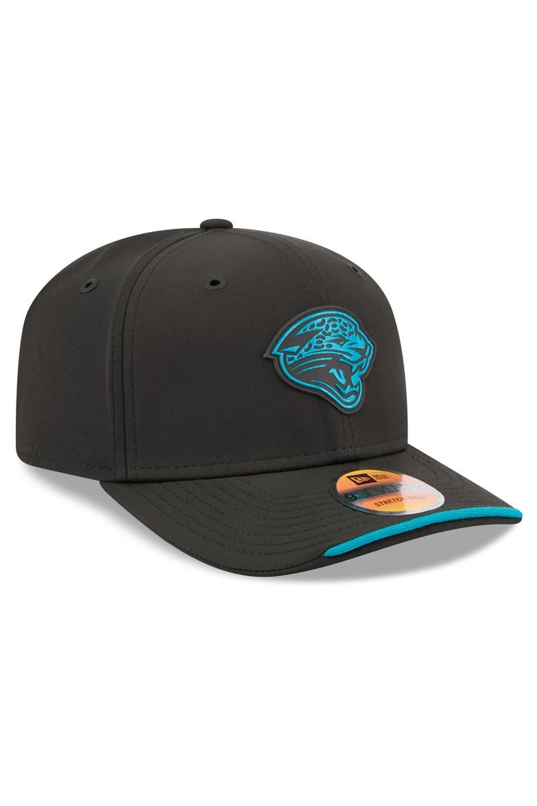 Men's New Era Black Jacksonville Jaguars 2026 Sideline Throwback 9SEVENTY Adjustable Hat, Alternate, color, Black