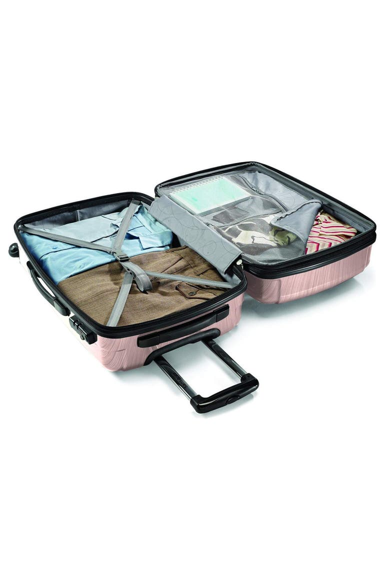 Winfield 2 Hardside Expandable (20"/24"/28") 3 Piece Spinner Luggage Set, Alternate, color, Arctic Pink