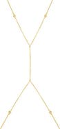 BY ADINA EDEN CZ Bezel Station Body Chain