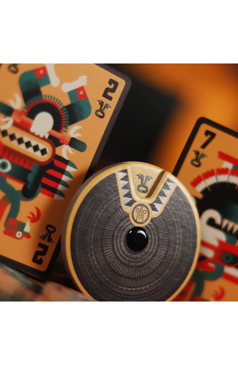 IELLO Prophecy Strategic Trick Taking Card Game,Mayan Themed Betting Game Ages 10+, Alternate, color, Multicolored