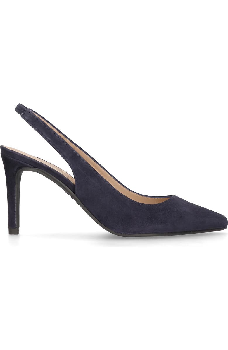 MASCARO Suede Pointed Toe Slingback, Alternate, color, Blue